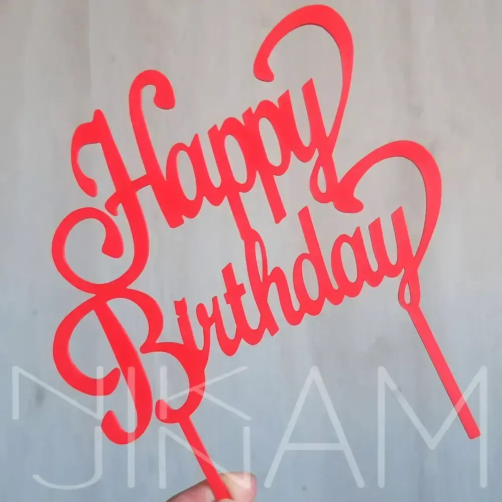 Dortový zápich Happy Birthday